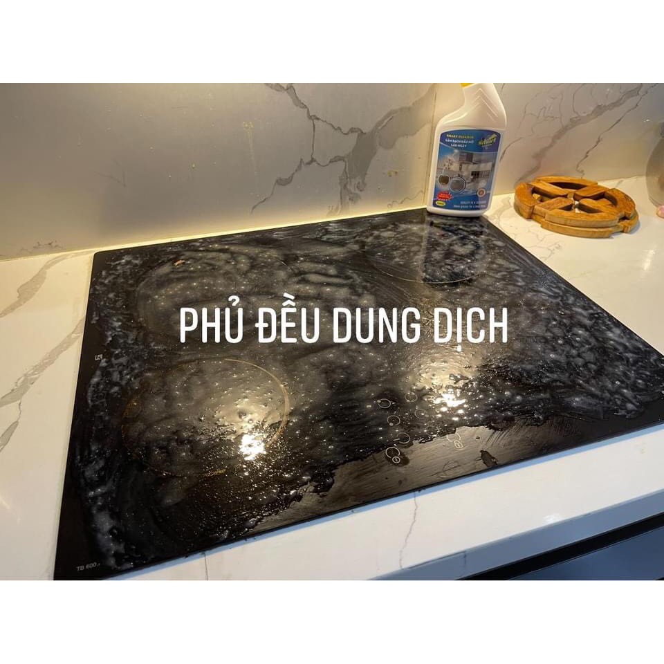 Dung dịch Smart Cleaner  tẩy vết bám dầu mỡ.