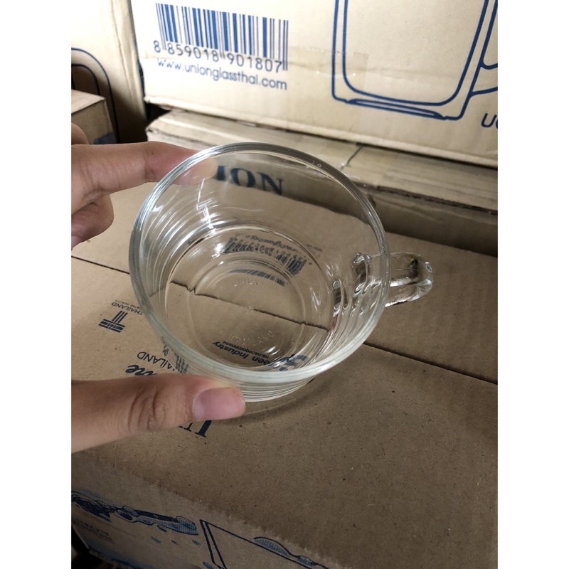 Bộ 6 ly cà phê/tách trà thuỷ tinh capuchino 200ml