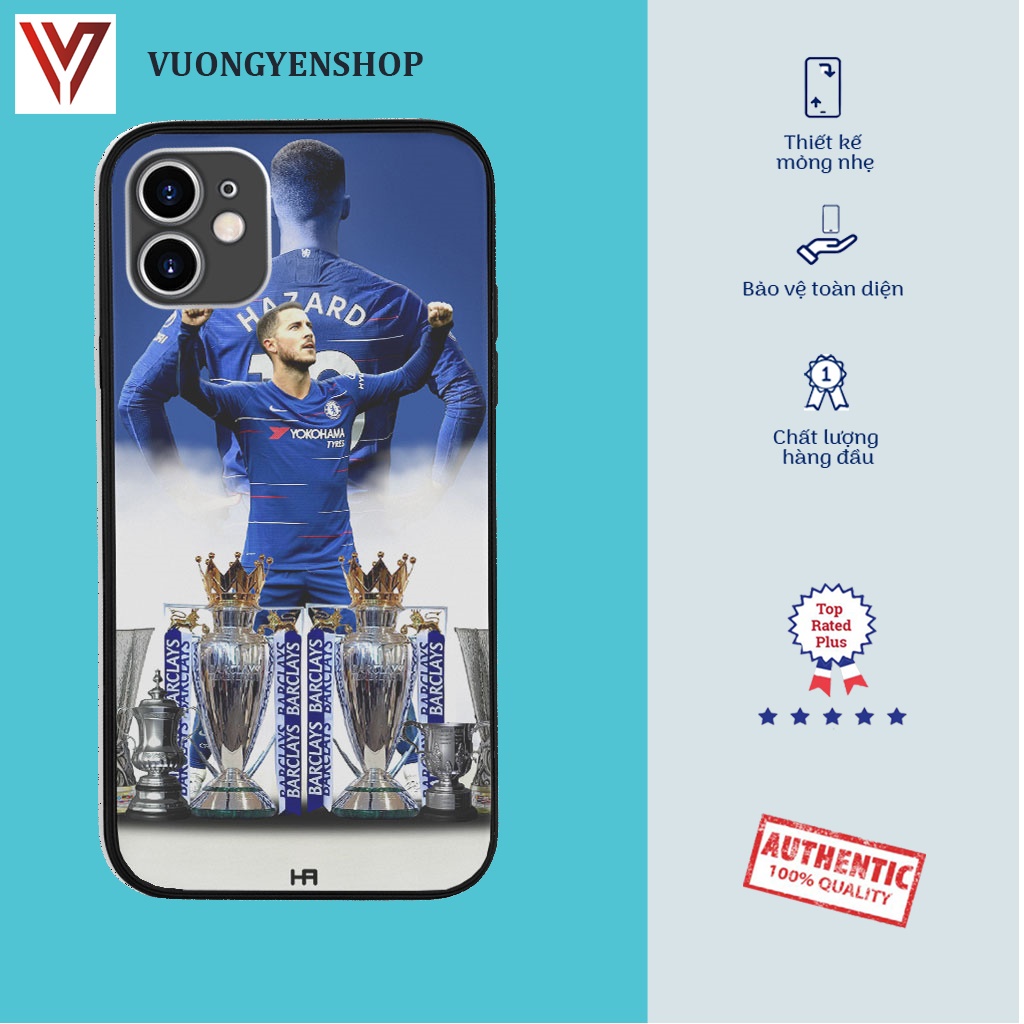 Ốp cầu thủ siêu rê dắt Eden Hazard cho IPHONE và SAMSUNG  FOO20210158