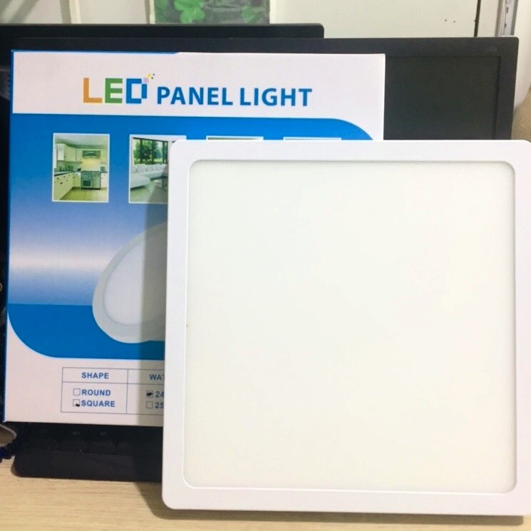 Đèn ốp trần nổi tròn vuông 12W,18W,24W