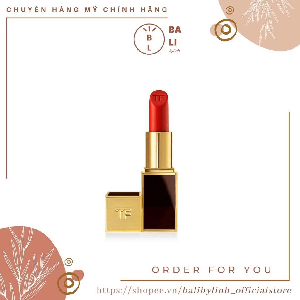 Son Tomford 06 Flame - Màu đỏ cam