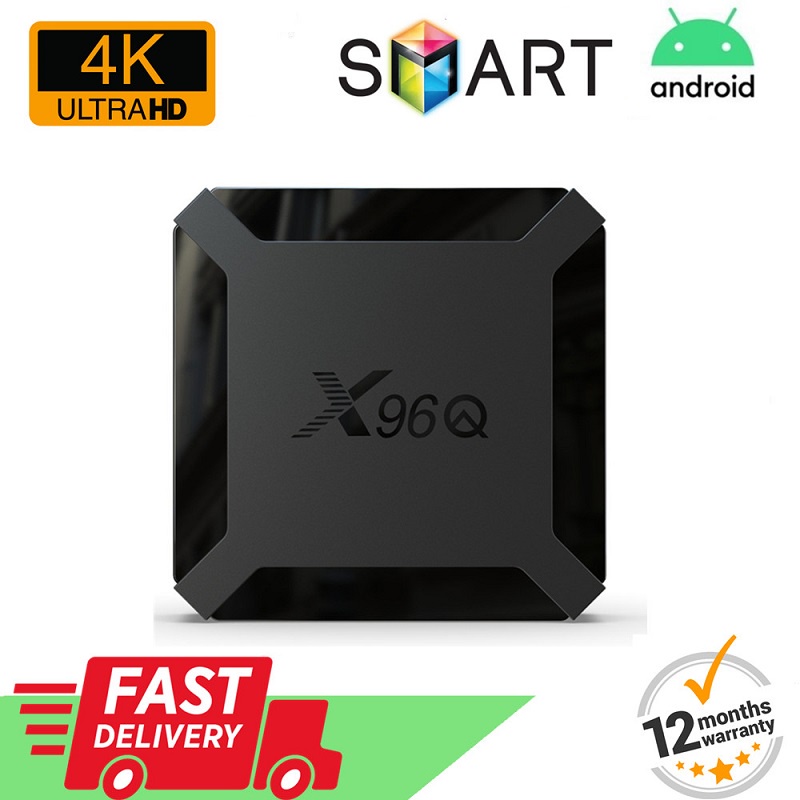 Hộp TV Thông Minh X96Q Android BOX 4K, 2.4GHz