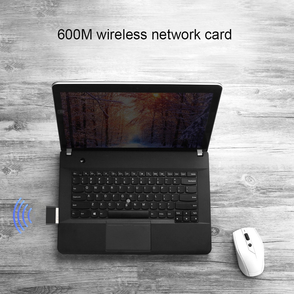 USB kết nối wifi 600mbps băng tần kép 5g / 2.4g