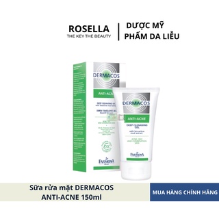 Sữa rửa mặt dermacos anti-acne 150ml