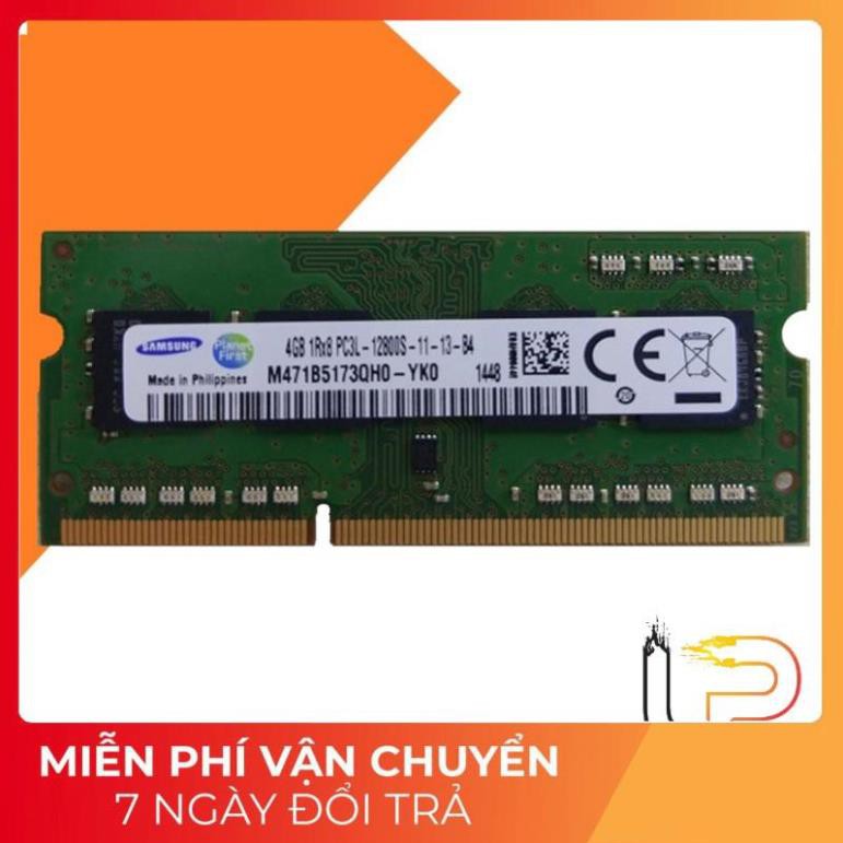 [BH 6 THÁNG] RAM LAPTOP DDR3L 4G 1600 (12800) SAMSUNG