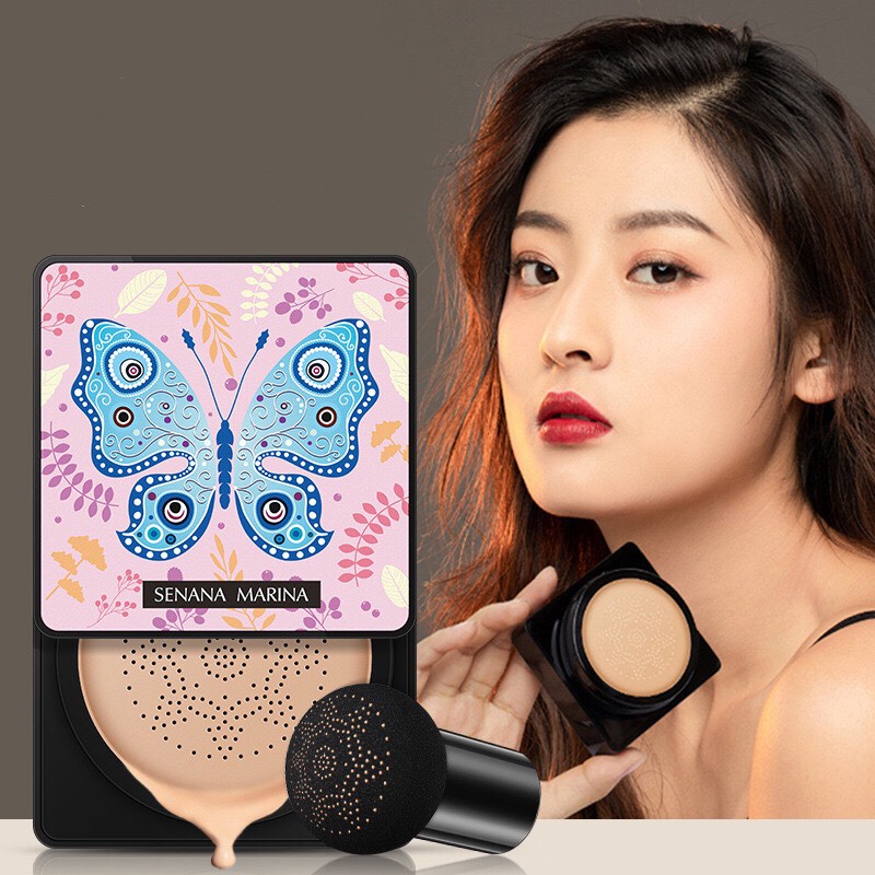 Phấn Nước Cushion Kiềm Dầu Senana Kèm Mút Tán - Mỹ phẩm nội địa trung chính hãng Dear Girl