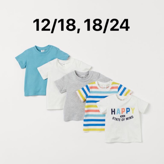 Set 5 áo hm