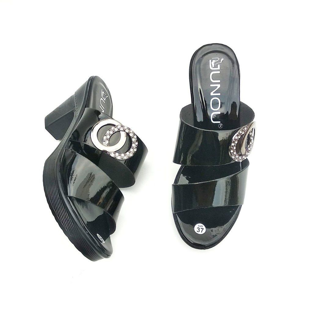 Ảnh thật - Dép 2 quai khóa vòng trung niên cho mẹ, cho bà - Siêu nhẹ, êm, bền
