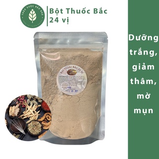 Bột Thuốc Bắc 24 vị handmade dưỡng trắng, mờ thâm
