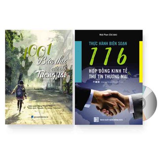 Sách - Combo: 1001 Bức thư Viết cho Tương Lai + 116 Hợp đồng kinh tế thương mại + DVD nghe sách