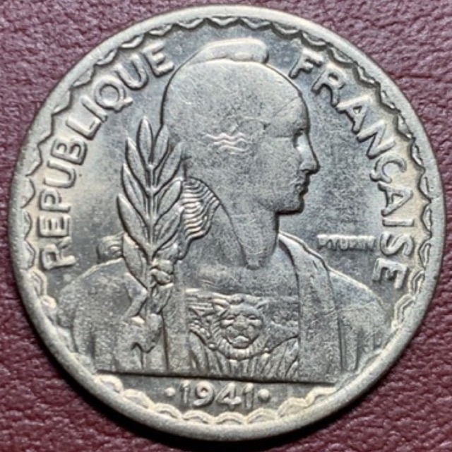 ĐỒNG XU FRENCH INDOCHINA 20CENT 1941