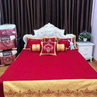 Bộ cotton lụa cao cấp