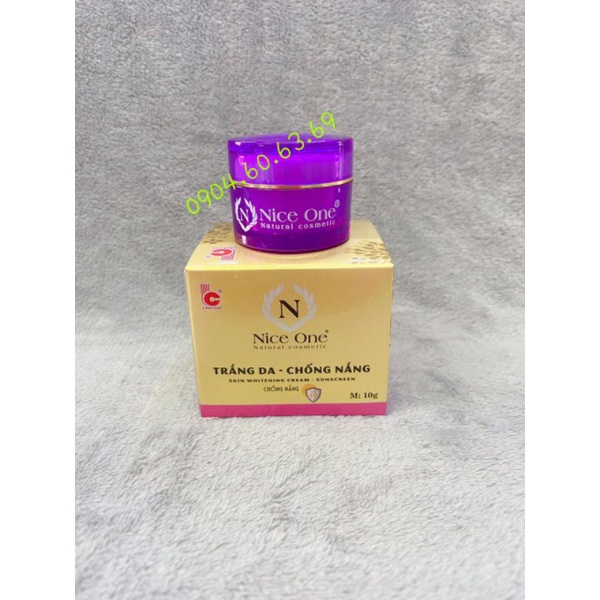 Kem NICE ONE 10g Trắng Da Chống Nắng