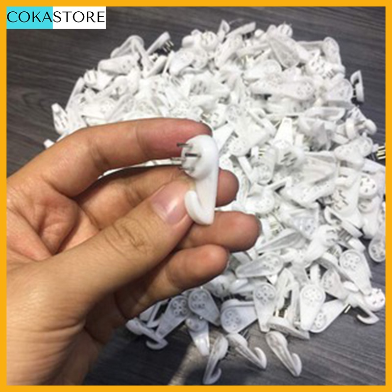 Combo 10 Đinh 4 Chân Treo Tường Đóng Tranh Ảnh, Treo Đồ ĐaNăng Thông Minh Không Cần Khoan Dễ Lắp Đặt