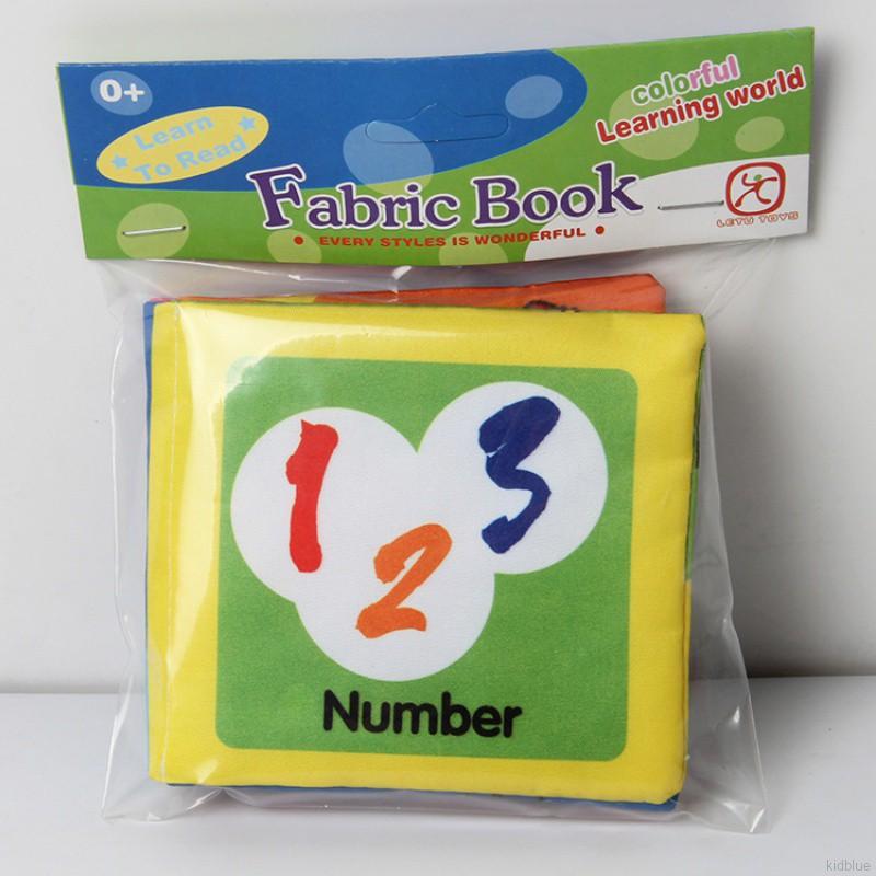 Sách vải đồ chơi hoạt động phát triển sớm phong cách Hàn Quốc dành cho trẻ sơ sinh