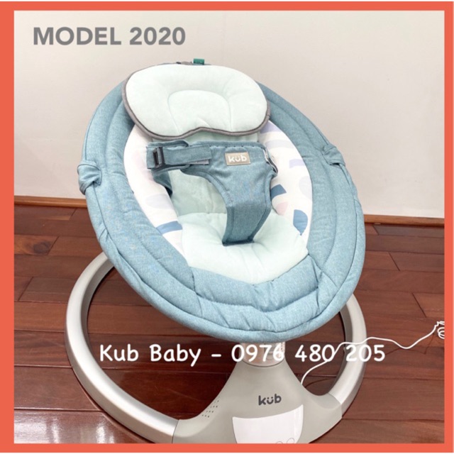 Nôi rung điện tự động KUB 2020 - Có thể tháo nôi ra giặt