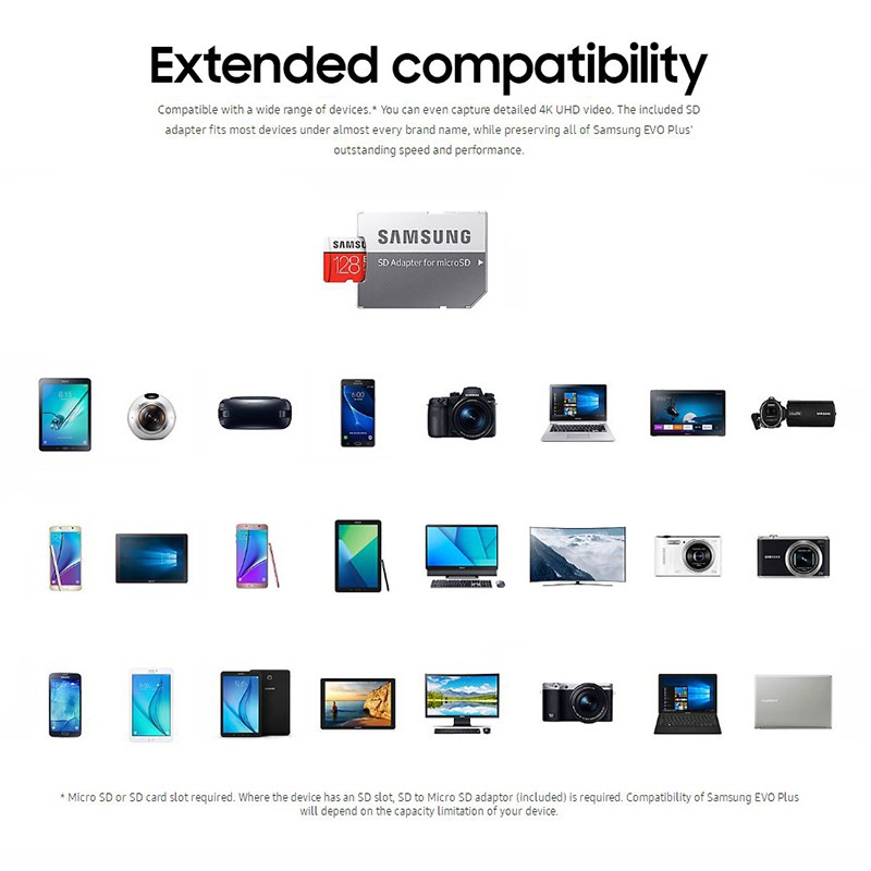 Thẻ nhớ samsung 32gb / 64gb / 128gb / 256gb tốc độ cao | BigBuy360 - bigbuy360.vn