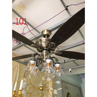 QUẠT TRẦN ĐÈN Q101