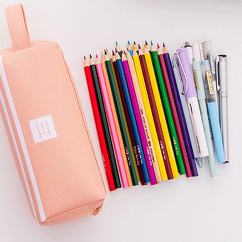 Túi Đựng Bút 2 Ngăn Sức Chứa Lớn Tiện Dụng Cho Học Sinh/ Văn Phòng