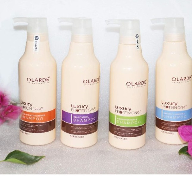 𝐁𝐨̣̂ 𝐝𝐚̂̀𝐮 𝐆𝐨̣̂𝐢 𝐱𝐚̉ #OLARDE - Siêu dưỡng chuyên sâu Protein Olarde 500ml x 2