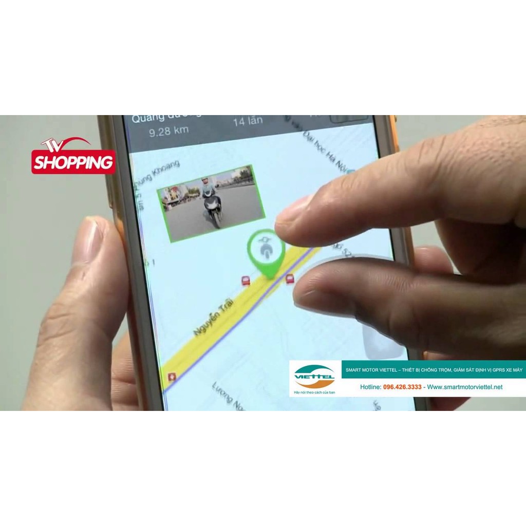 Thiết bị chống trộm xe máy Smart Moto GPS của Viettel