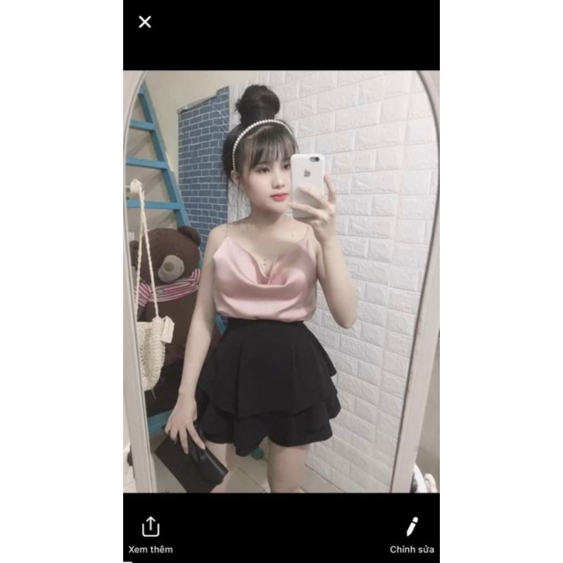 Quần Váy 3 Tầng