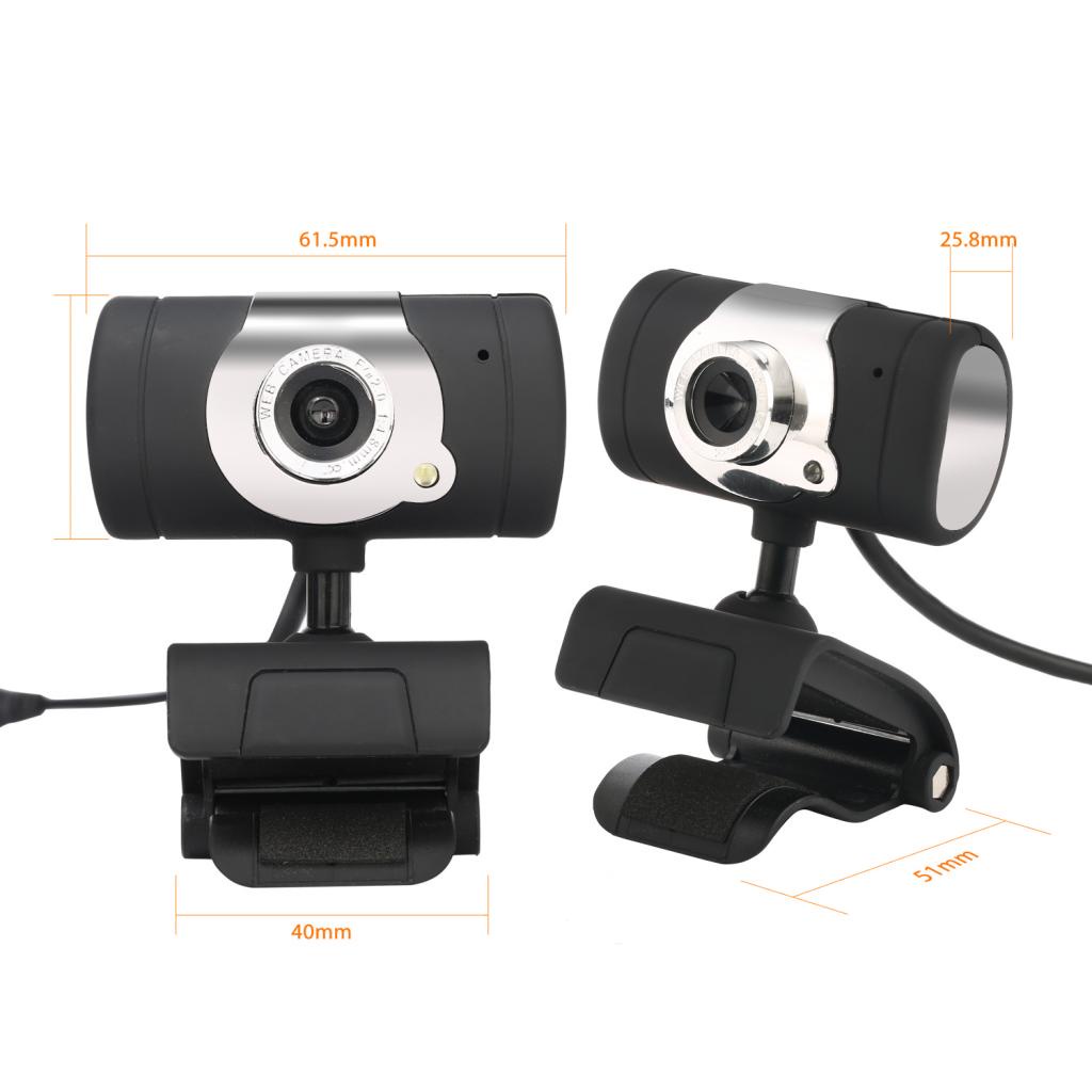 Webcam A847 Hd 480p 1 Led Usb Có Mic & Tầm Nhìn Ban Đêm Cho Pc | BigBuy360 - bigbuy360.vn