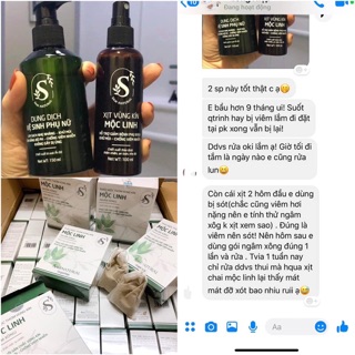 Xịt vùng kín mộc linh