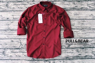 Sơmi Pull&Bear Chất Vải Cotton Lụa - Sang Trọng - Thanh Lịch