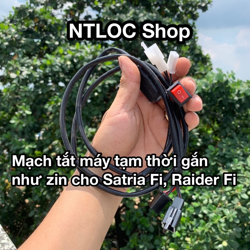 mạch tắt máy tạm thời Satria Fi, Raider Fi