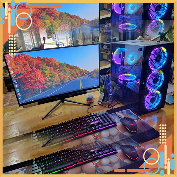 Bộ máy tính chơi Liên Minh, Đột Kích mới có BH hãng