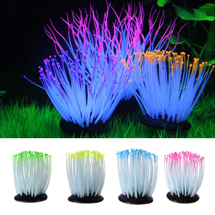 Silicone Tượng Trang Trí Hồ Cá Phát Quang Bằng Silicon