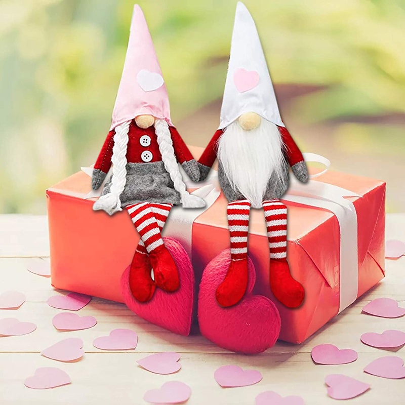 Aoto Búp Bê Gnome Gnome Nhồi Bông Để Bàn Trang Trí Giáng Sinh Cổ Điển Dễ Thương Swedish