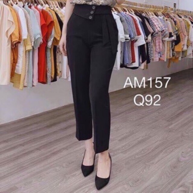 Quần baggi cạp 3 khuy