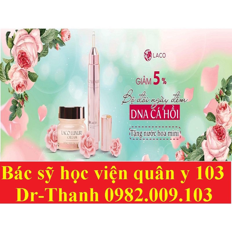 Laco luxury ampoule kem ban đêm Laco ampoul (kem dưỡng da ban đêm)