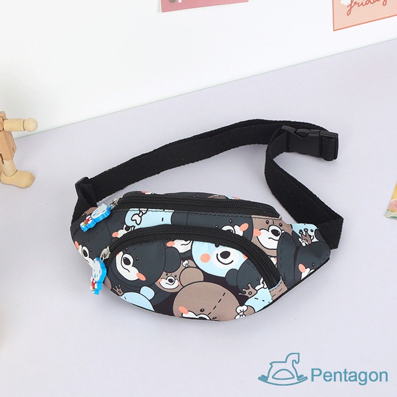 Túi Đeo Chéo Hình Gấu Hoạt Hình Dễ Thương Cho Bé