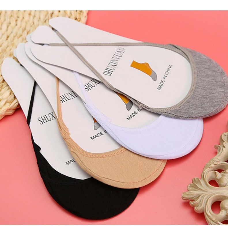 Combo 5 đôi vớ ngắn gót dây (đủ màu)