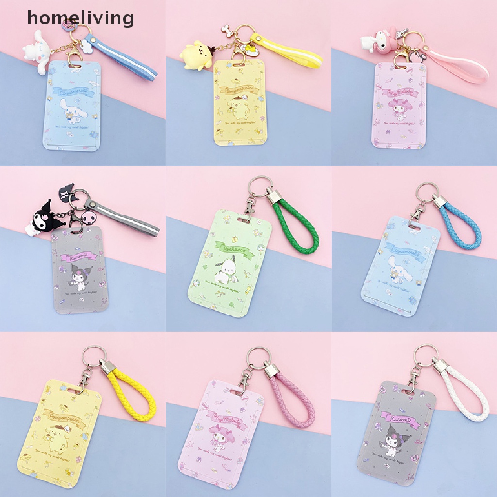 Vỏ Đựng Thẻ ID / Thẻ ID Họa Tiết Hoạt Hình Có Dây Đeo Tay Cho Học Sinh