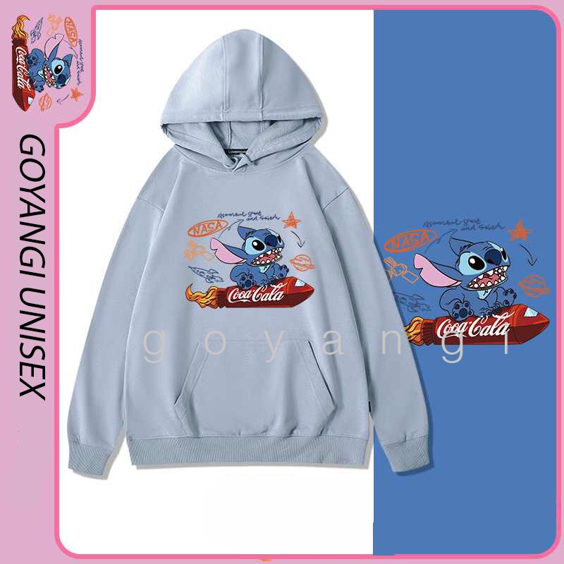 Áo hoodie Cola Rocket Unisex phong cách Hàn Quốc