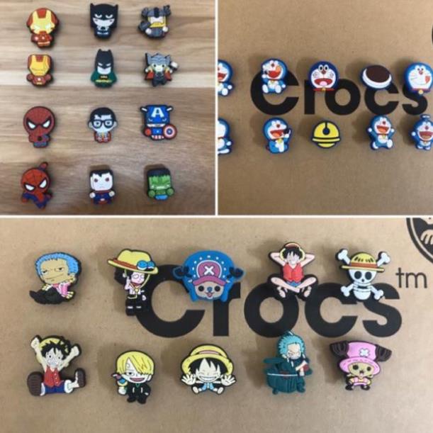 [Xả Kho] &lt;3 Set sticker siêu nhân, Doraemon, OnePiece