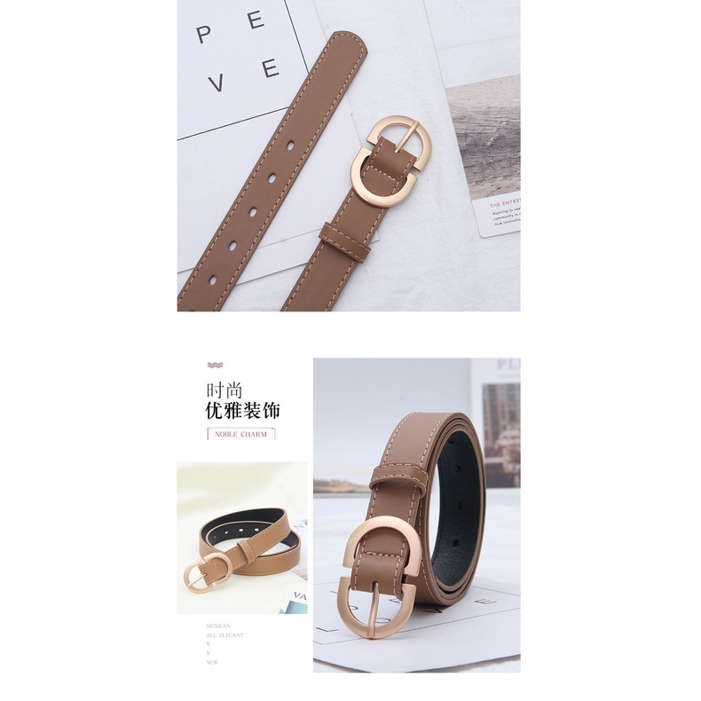 [Có sẵn] THẮT LƯNG DÂY LƯNG DA PU UNIXSEX MẶT CD BẢN TO PHỐI ĐẦM, VEST PHONG CÁCH RETRO CÁ TÍNH THỜI TRANG DL09