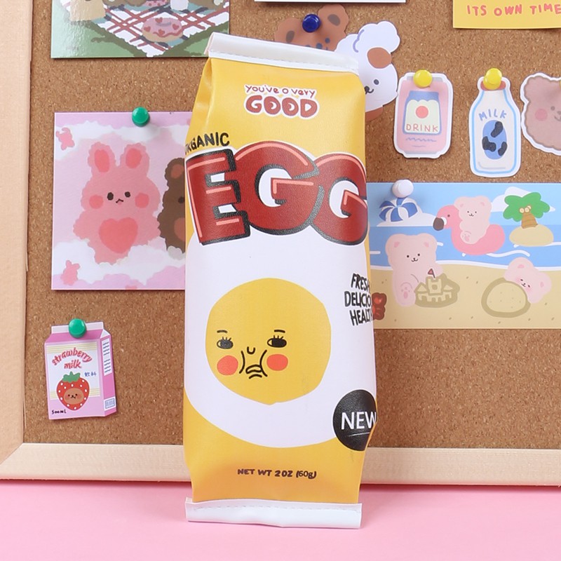 Túi đựng viết in hình dễ thương cho học sinh JP6 YKT