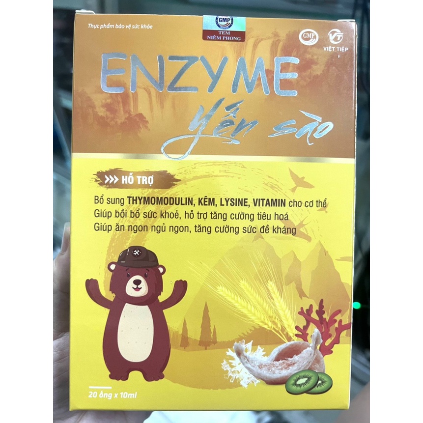 Enzyme Yến Sào dinh dưỡng giúp ăn ngủ ngon, bổ sung vitamin, khoáng chất cho cơ thể, tăng cường sức khỏe