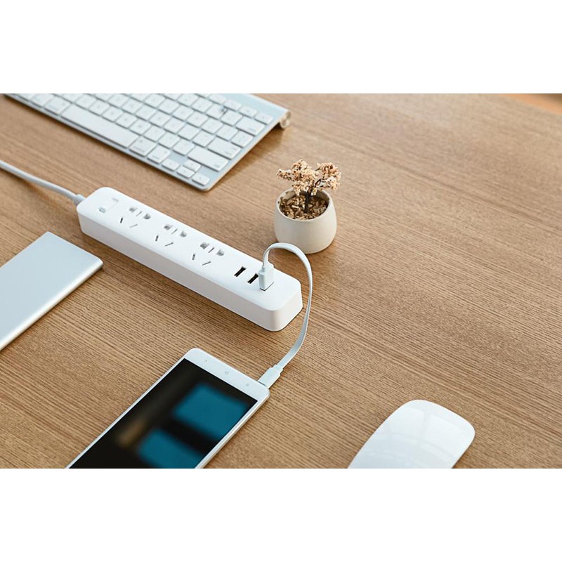 Ổ Cắm Điện Xiaomi Mijia 27W 3 USB sạc nhanh / Xiaomi Power Strip 3 USB