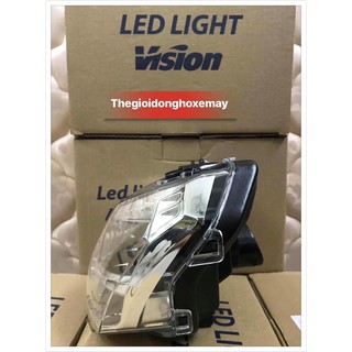 Đèn Pha Led 2T Cao Cấp LedLight Lắp Cho Xe Vison