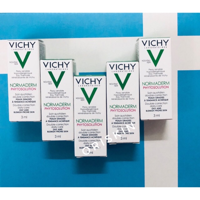 Sample Vichy Chính Hãng- Kem Dưỡng Dạng Gel Sữa Dành Cho Da Mụn Với Tác Động Kép Normaderm Phytosolution 3ml