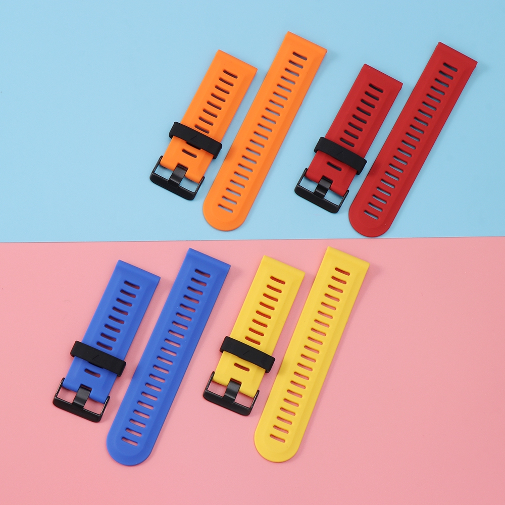 Dây Đeo Thay Thế Chất Liệu Silicon Màu Trơn Thời Trang Cho Fitbit Versa