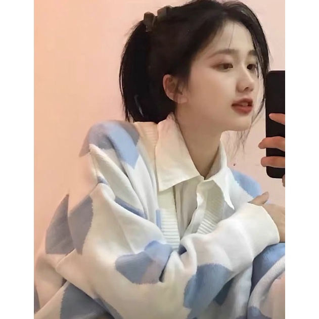 Set ba món áo khoác cadigan kèm áo crop viền mix chân váy tầng viền ren | BigBuy360 - bigbuy360.vn