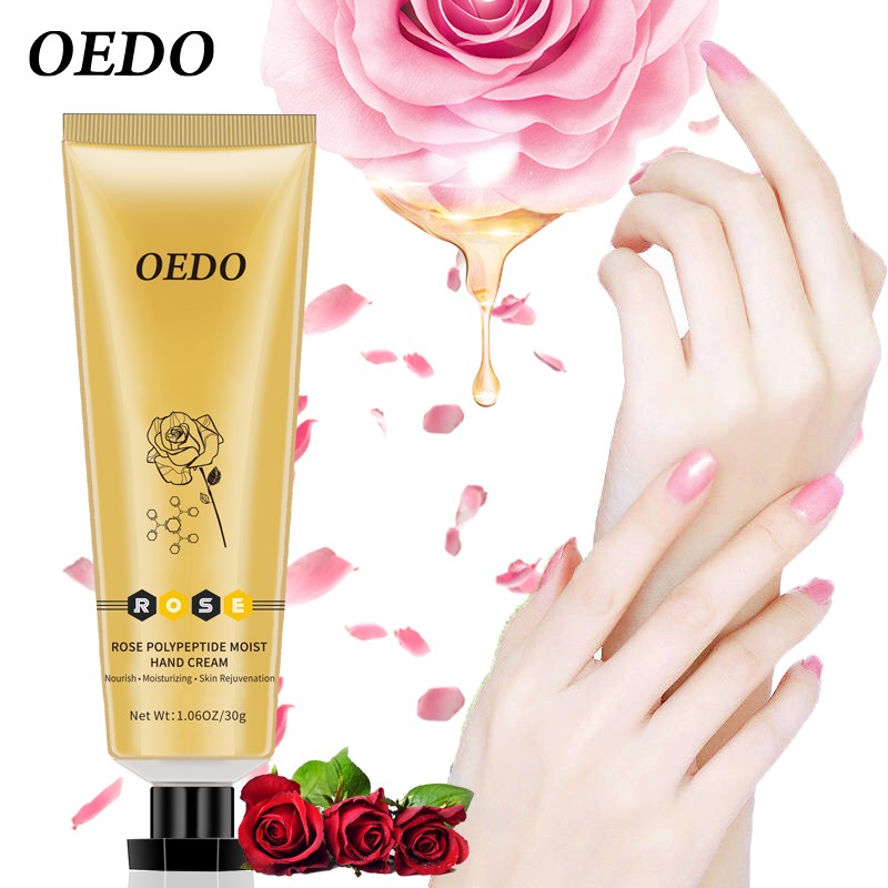 Kem dưỡng da tay OEDO dưỡng ẩm chống Lão Hóa Giảm Khô Và Thô Ráp tinh chất hoa hồng giúp dưỡng da tay 30g