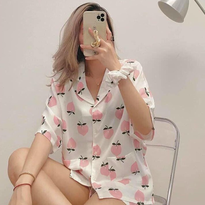 Set Pizama Bộ Ngủ Nhiều Màu SB146 CHANREEN [FREESHIP] Set bộ đồ mặc nhà thoải mái, xinh xắn, chất liệu mát mềm mịn | BigBuy360 - bigbuy360.vn